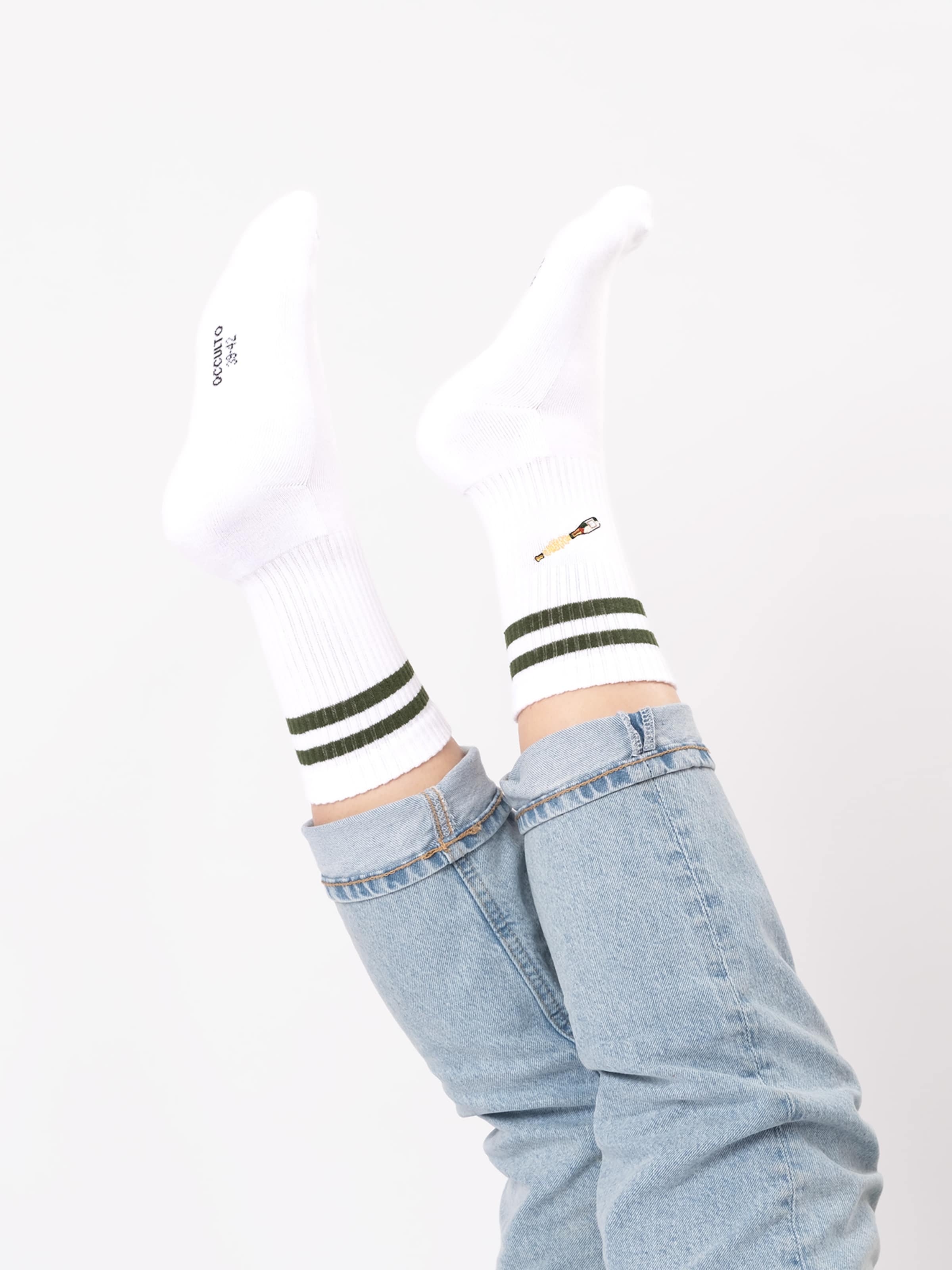 Occulto Socken 'Summer' in Gelb