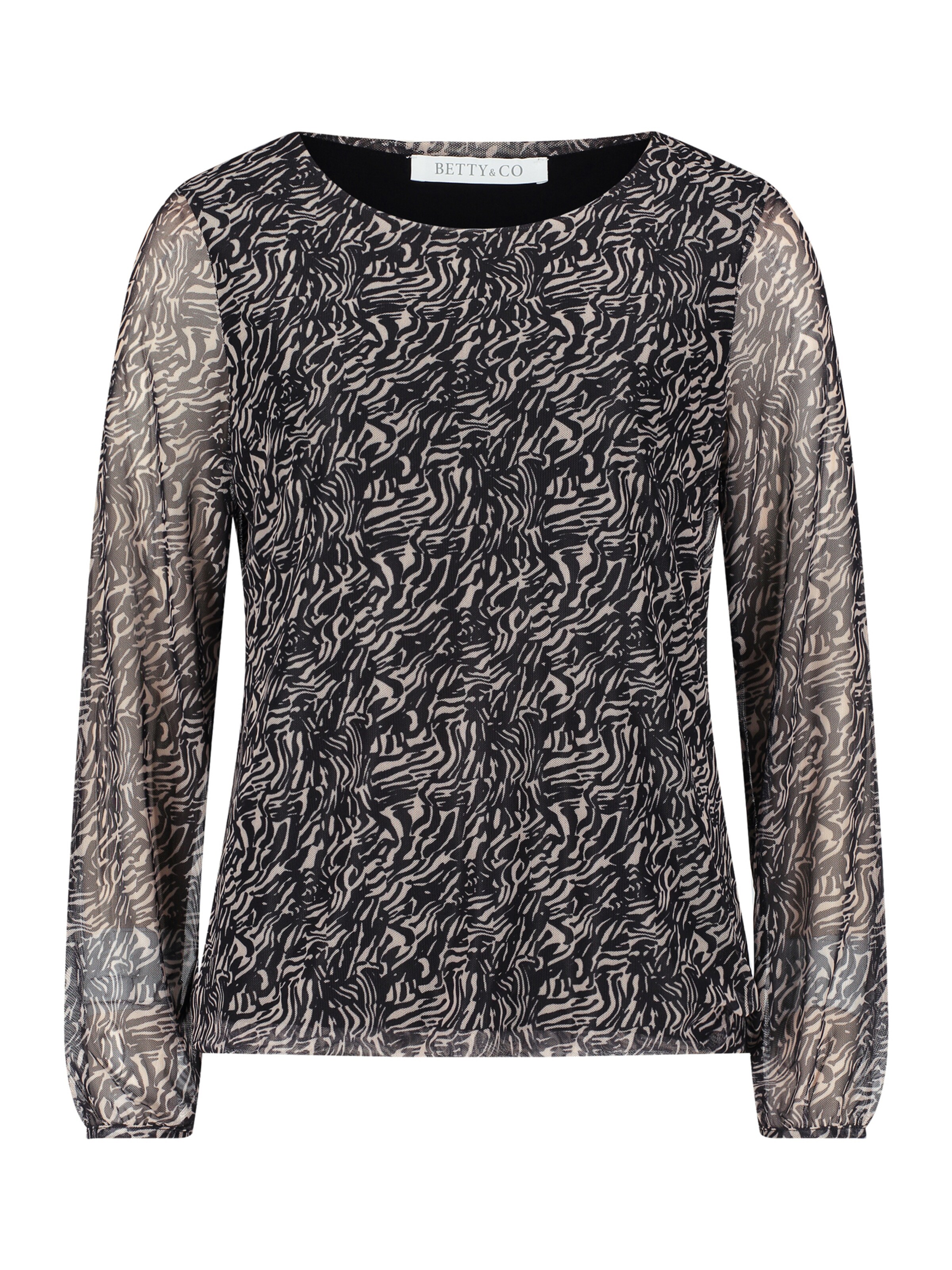 Betty & Co Blouse in Black: front