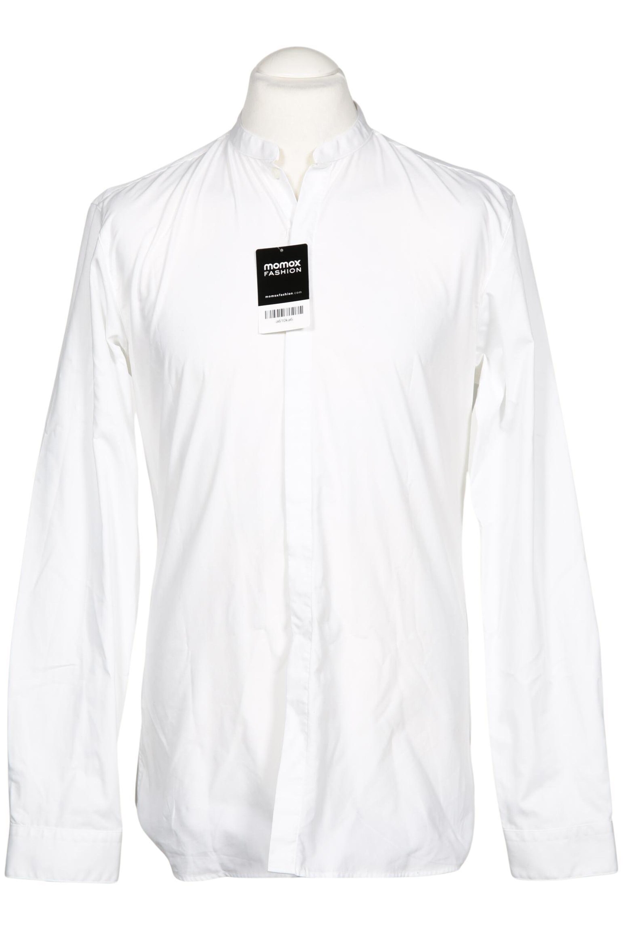 HUGO Button Up Shirt in L in White: front