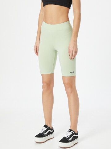 VANS Skinny Leggings in Green: front