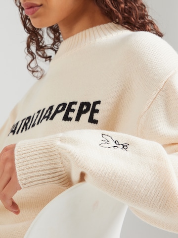 PATRIZIA PEPE - Jersey en blanco