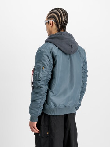 ALPHA INDUSTRIES Talvitakki 'MA-1 VF Vintage Fit 59' värissä sininen