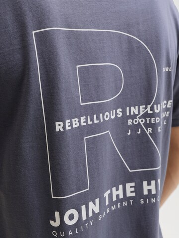 JJ Rebel T-Shirt 'JREBZAKI' in Grau