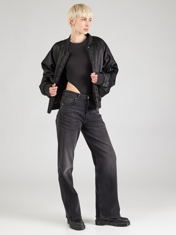ABOUT YOU Shirt bodysuit 'Daliah' in Black
