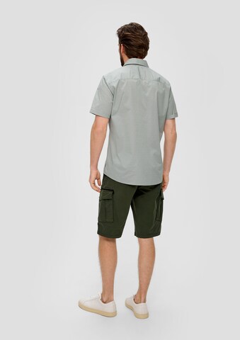 s.Oliver Regular fit Button Up Shirt in Green