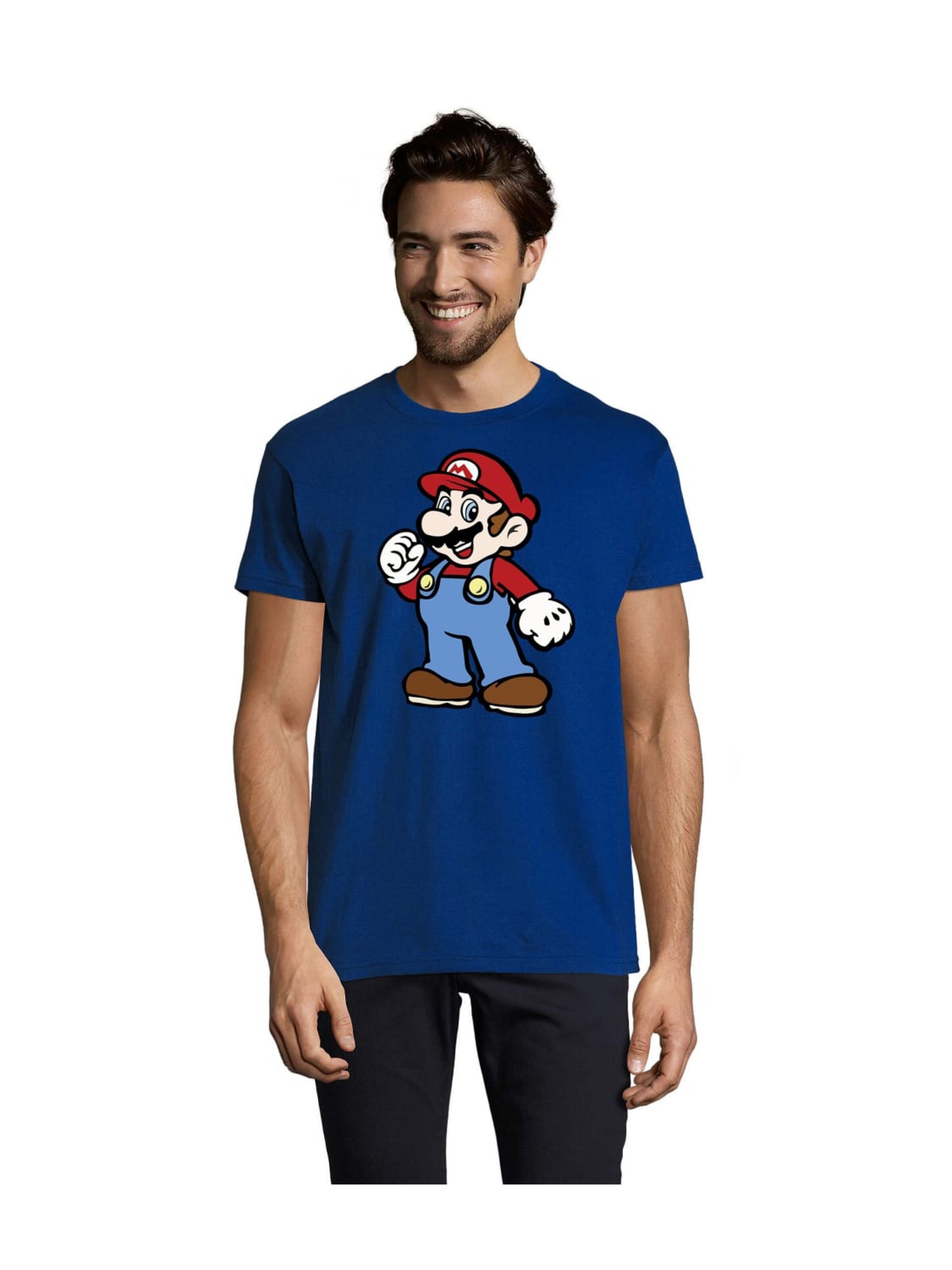 Blondie & Brownie Shirt 'Mario2' in 5XL in Royal blue, Item view