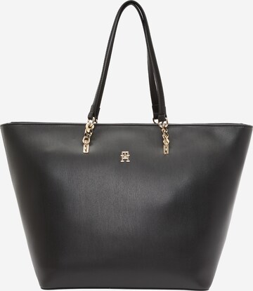 TOMMY HILFIGER Shopper in Black: front