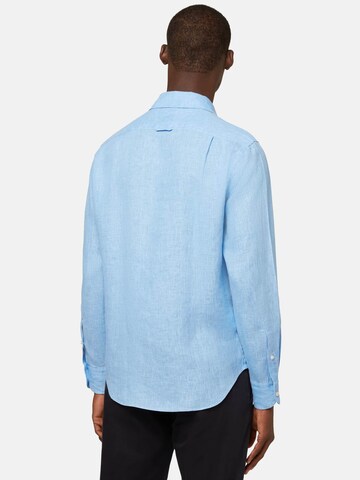 Boggi Milano Slim fit Button Up Shirt in Blue