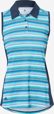 adidas Golf Funkční tričko – modrá: přední strana