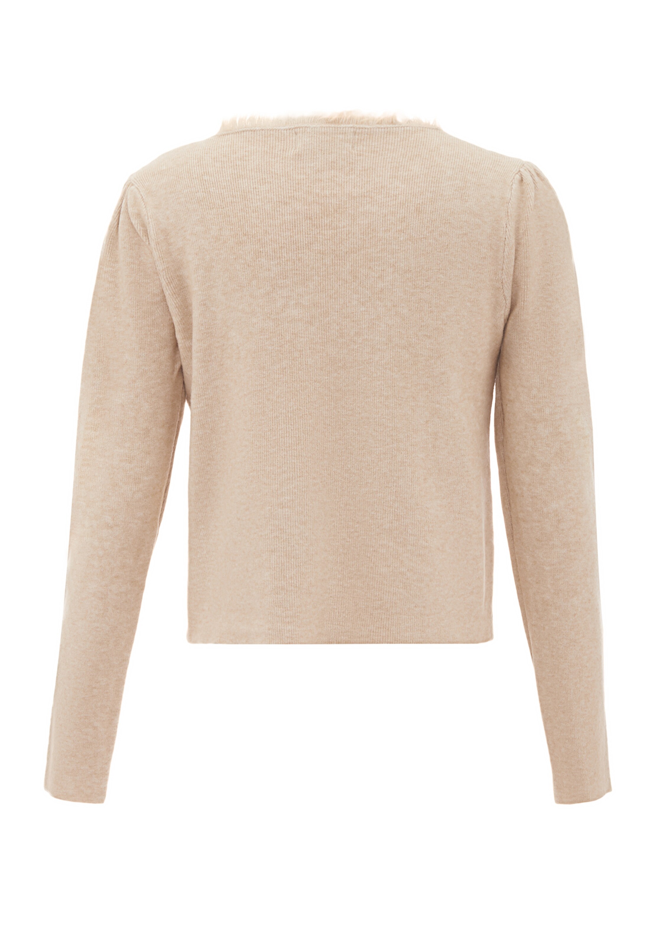NAEMI Cardigan i beige