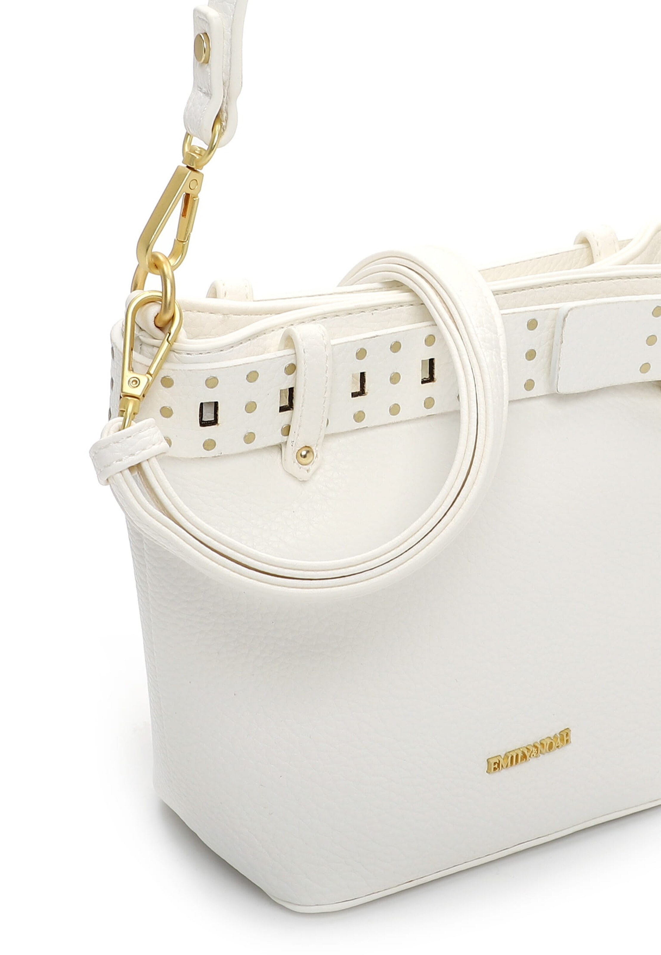 Emily & Noah Skuldertaske 'Justine' i hvid