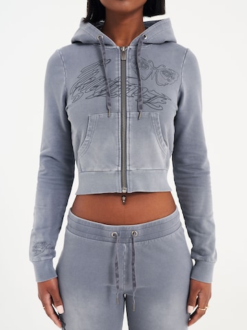 Ed Hardy Bluza rozpinana w kolorze szary