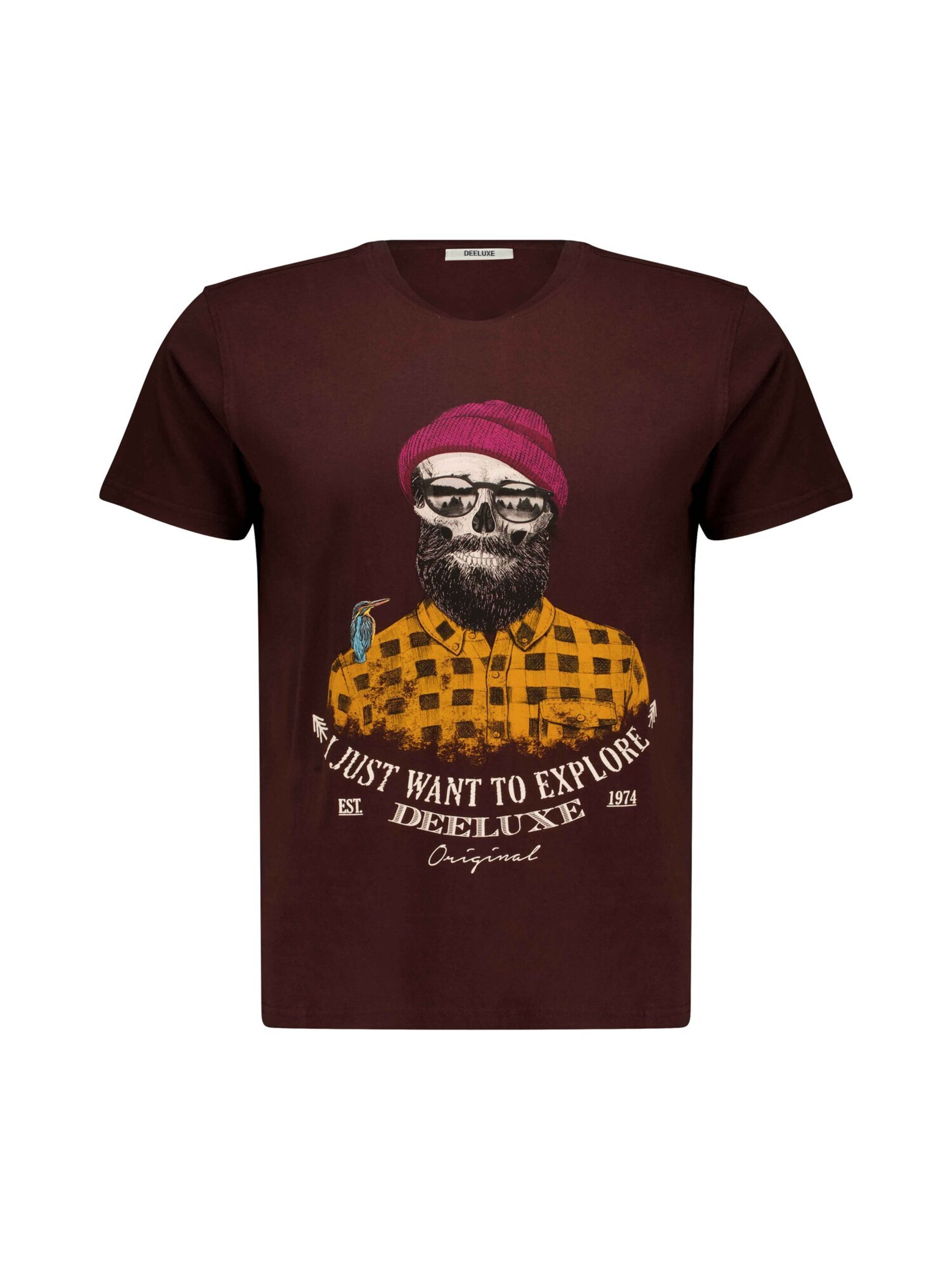 Deeluxe Shirt 'Tellson' in Brown: front