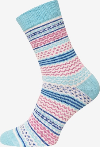 HomeOfSocks Socks 'HOS905' in Blue: front