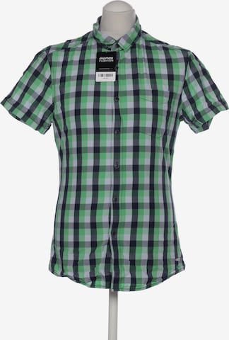 EDC BY ESPRIT Button Up Shirt in S in Green: front