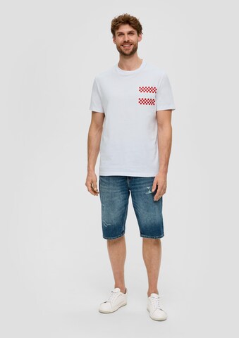 T-Shirt s.Oliver en blanc