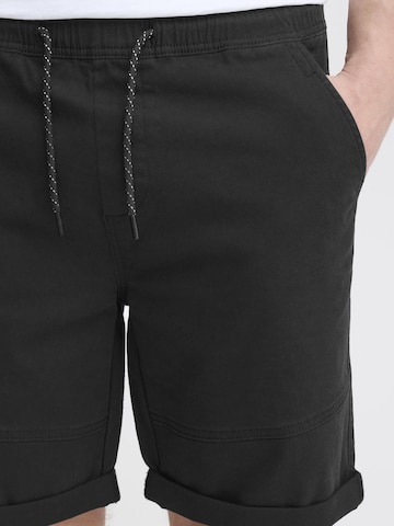 !Solid Regular Chino 'HENK' in Zwart