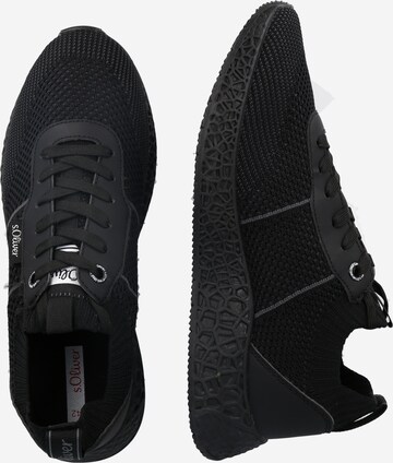 s.Oliver Sneaker in Schwarz