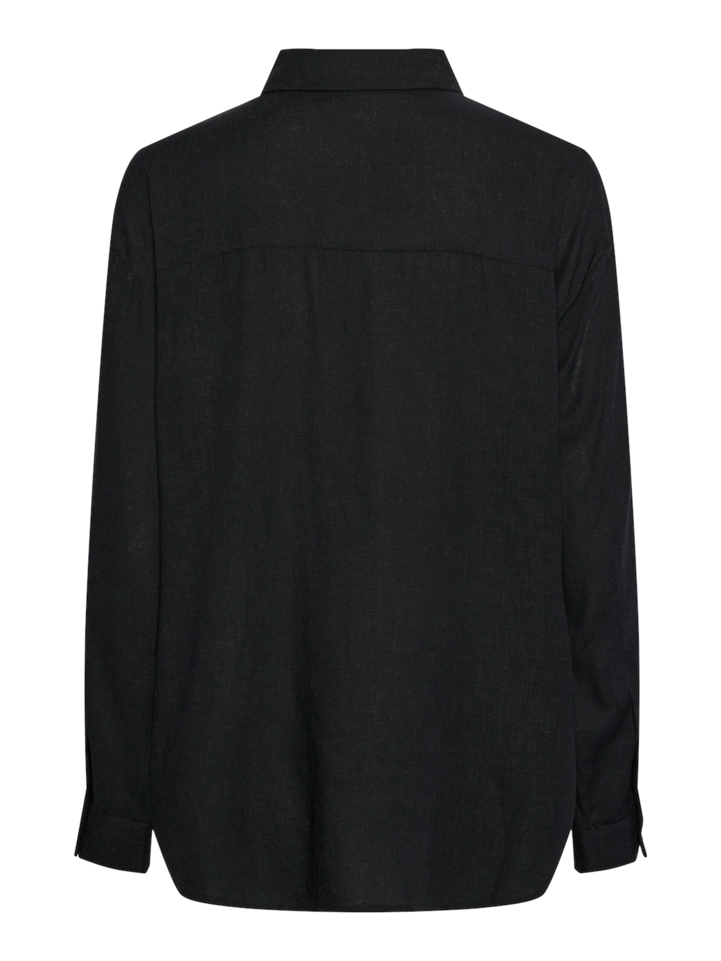 PIECES Bluse 'PCPia' i sort