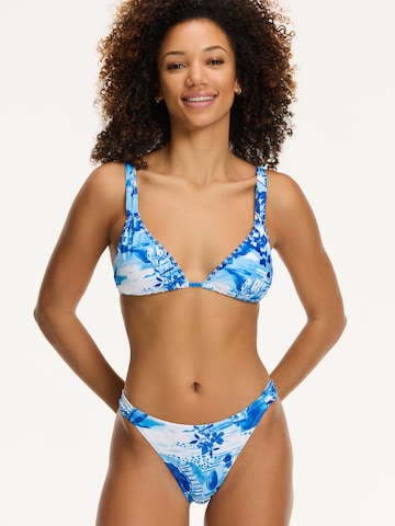 Triangle Bikini 'BINDI ' Shiwi en bleu : devant