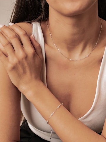 Hey Happiness Smyckeset 'Pearl Essence' i silver: framsida