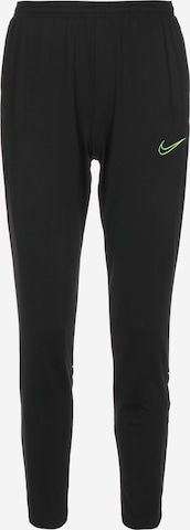 NIKE Workout Pants in Black: front