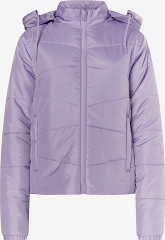 MYMO Between-season jacket in Purple: front