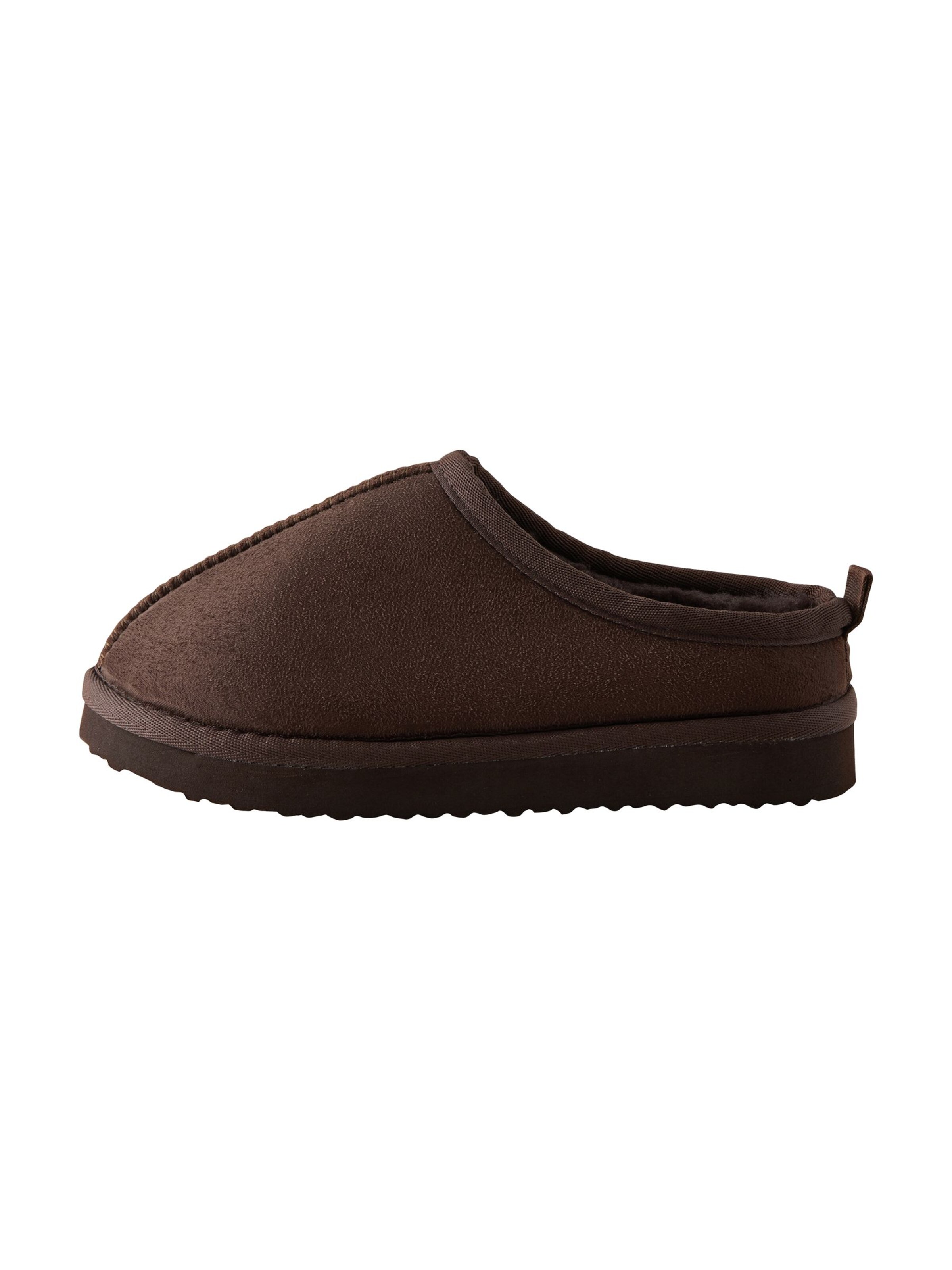 Next Huisschoenen in Bruin: voorkant