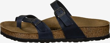 BIRKENSTOCK T-Bar Sandals 'Mayari' in Blue