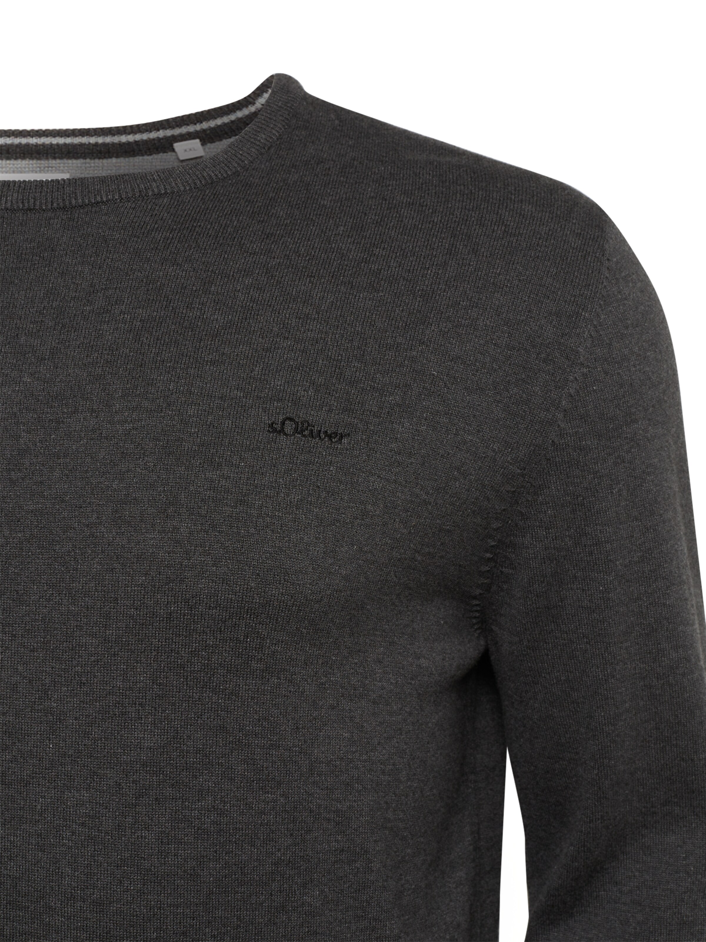 s.Oliver Men Big Sizes Pullover in Grau