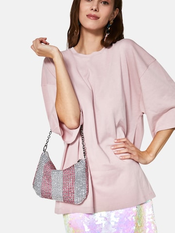 Pochette 'BLENDA' NALì en argent : devant