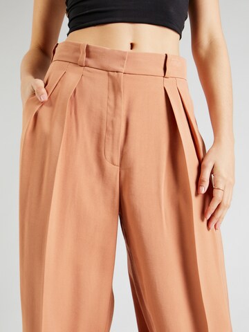 Loosefit Pantalon à pince 'BJORN' Vanessa Bruno en marron