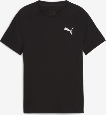 PUMA Performance Shirt 'Evostripe' in Black: front