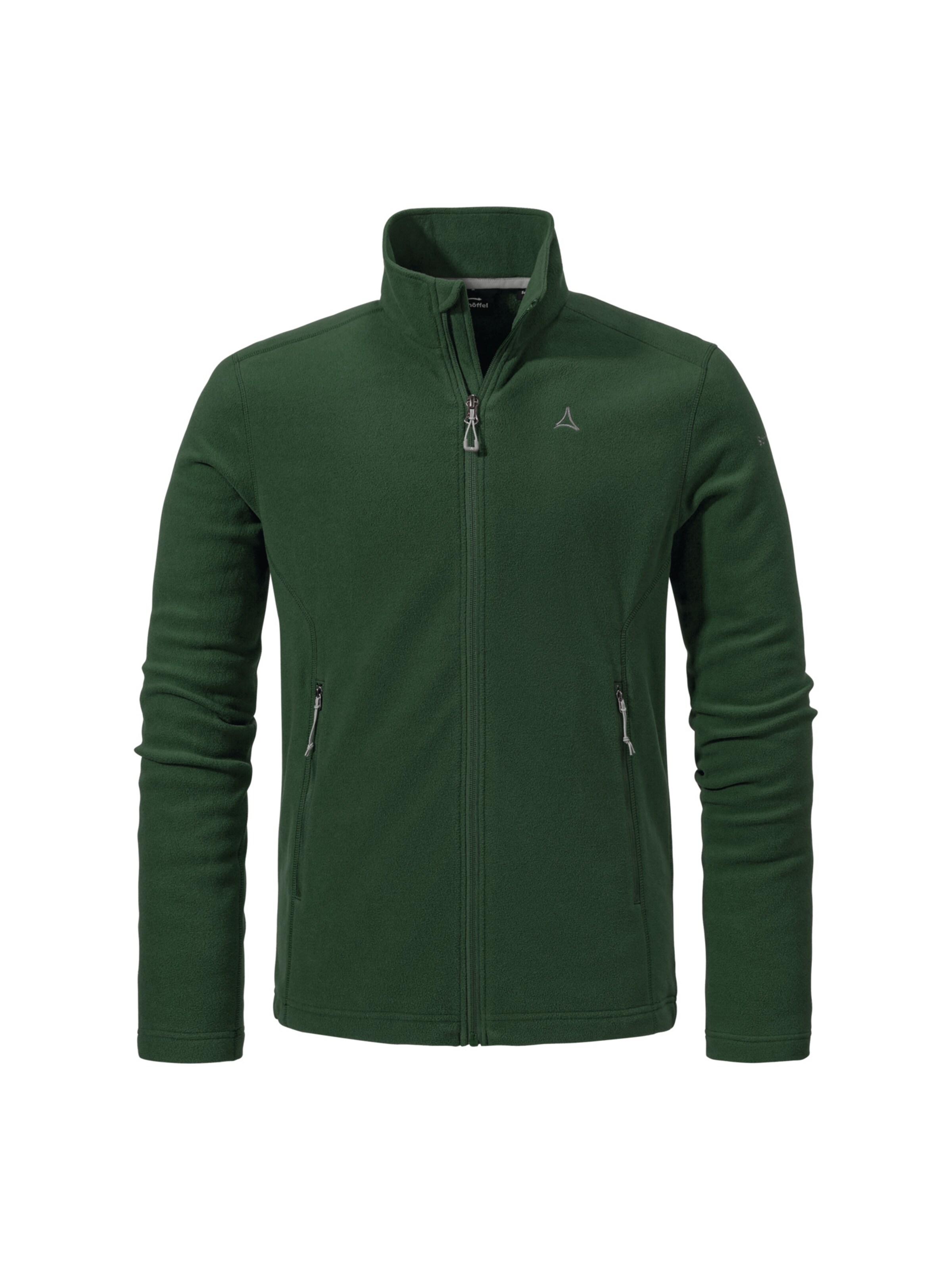 Veste en polaire fonctionnelle Schöffel en vert : devant