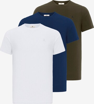 T-Shirt Daniel Hills en bleu : devant