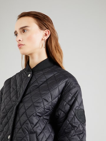 IKKS Between-Seasons Coat in Black