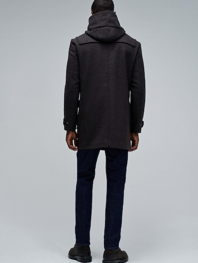 Salsa Jeans Winter Jacket 'Wool Duffle Coat' in Brown, Item view