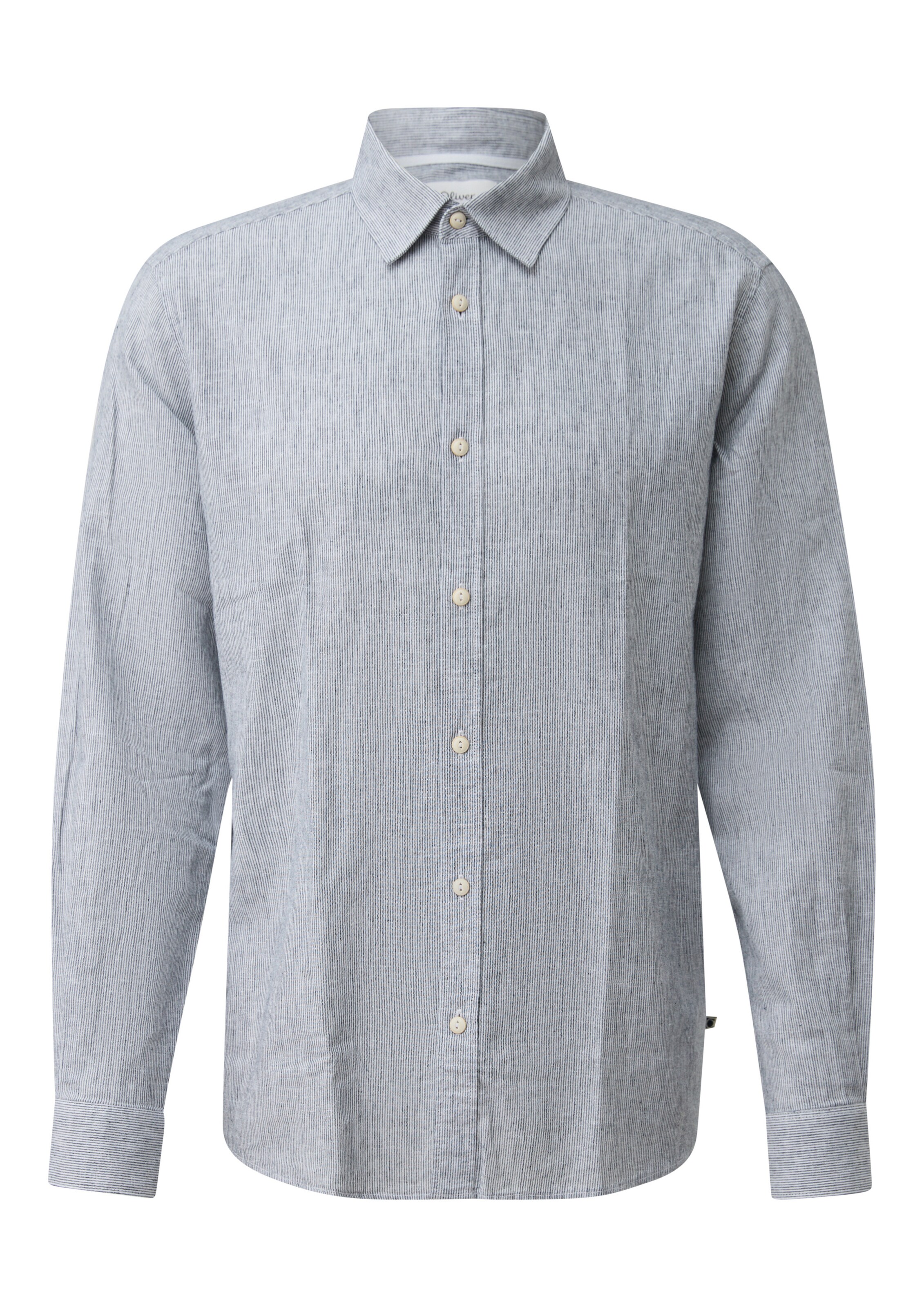 s.Oliver Hemd in navy, Produktansicht