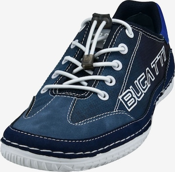 Baskets basses bugatti en bleu : devant