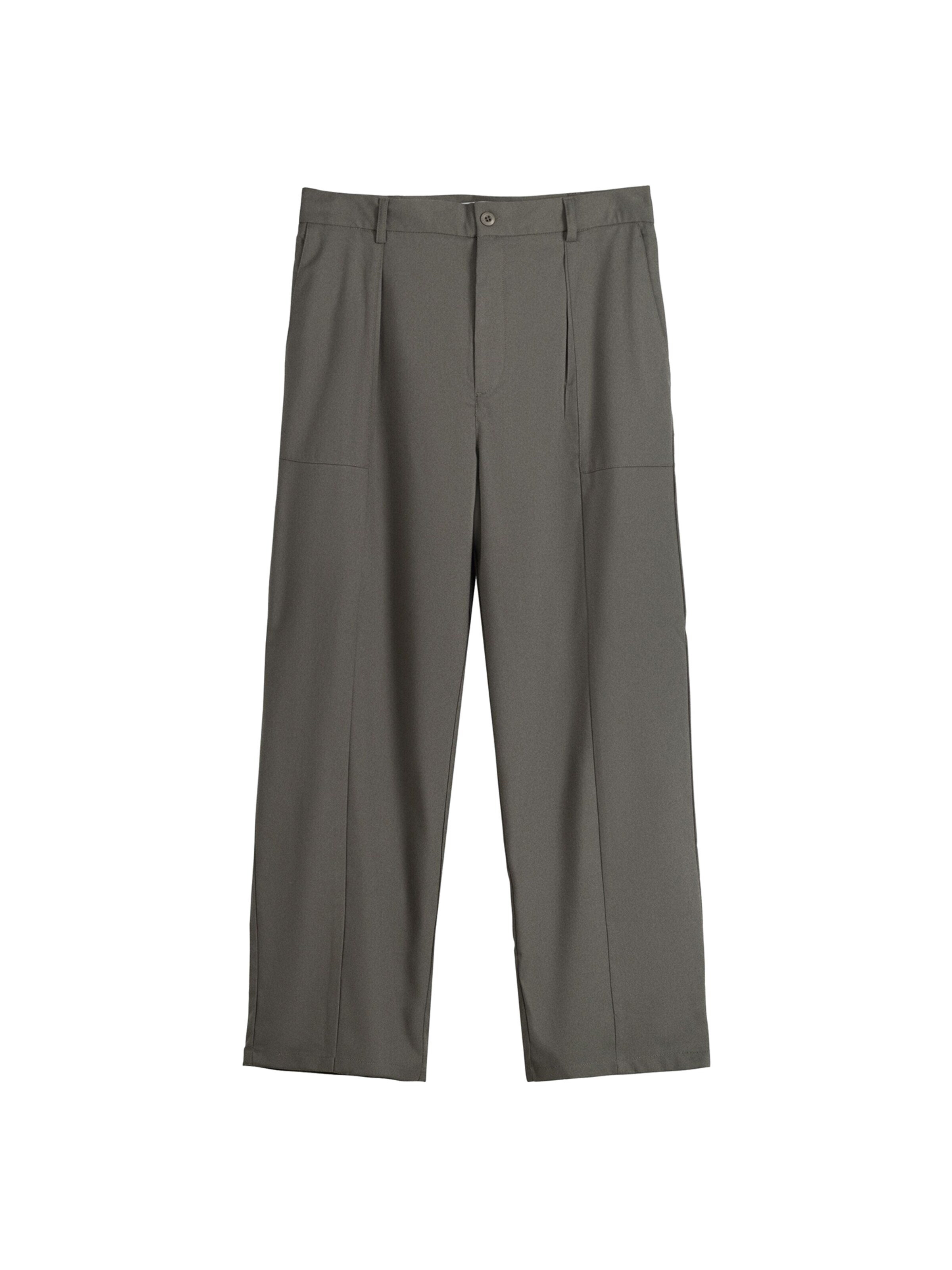 Pantaloni Bershka pe verde închis, Vizualizare produs