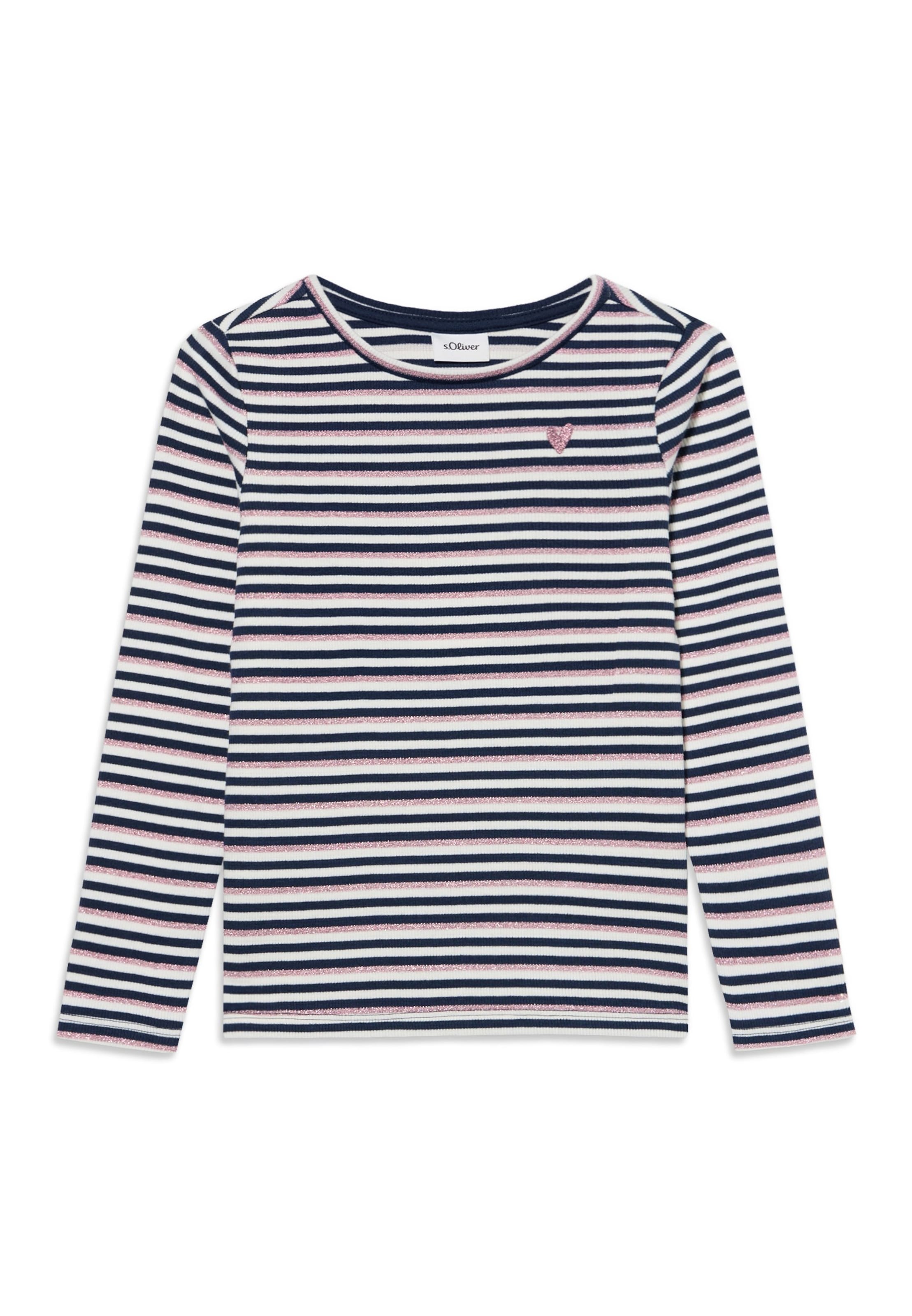 Tricou de la s.Oliver pe alb: față