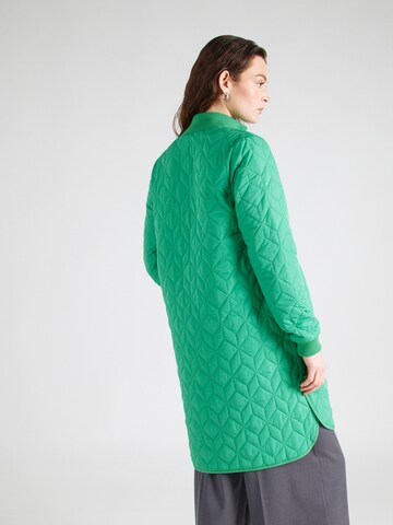 ILSE JACOBSEN Between-Seasons Coat in Green