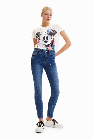 Skinny Jeans di Desigual in blu