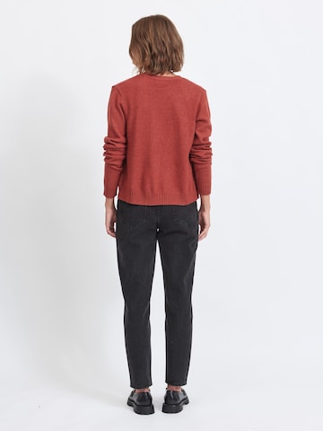 VILA Knit cardigan 'Ril' in Red