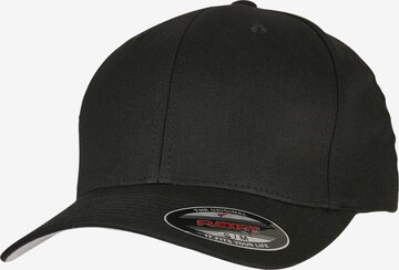 Cappello da baseball di Flexfit in nero: frontale