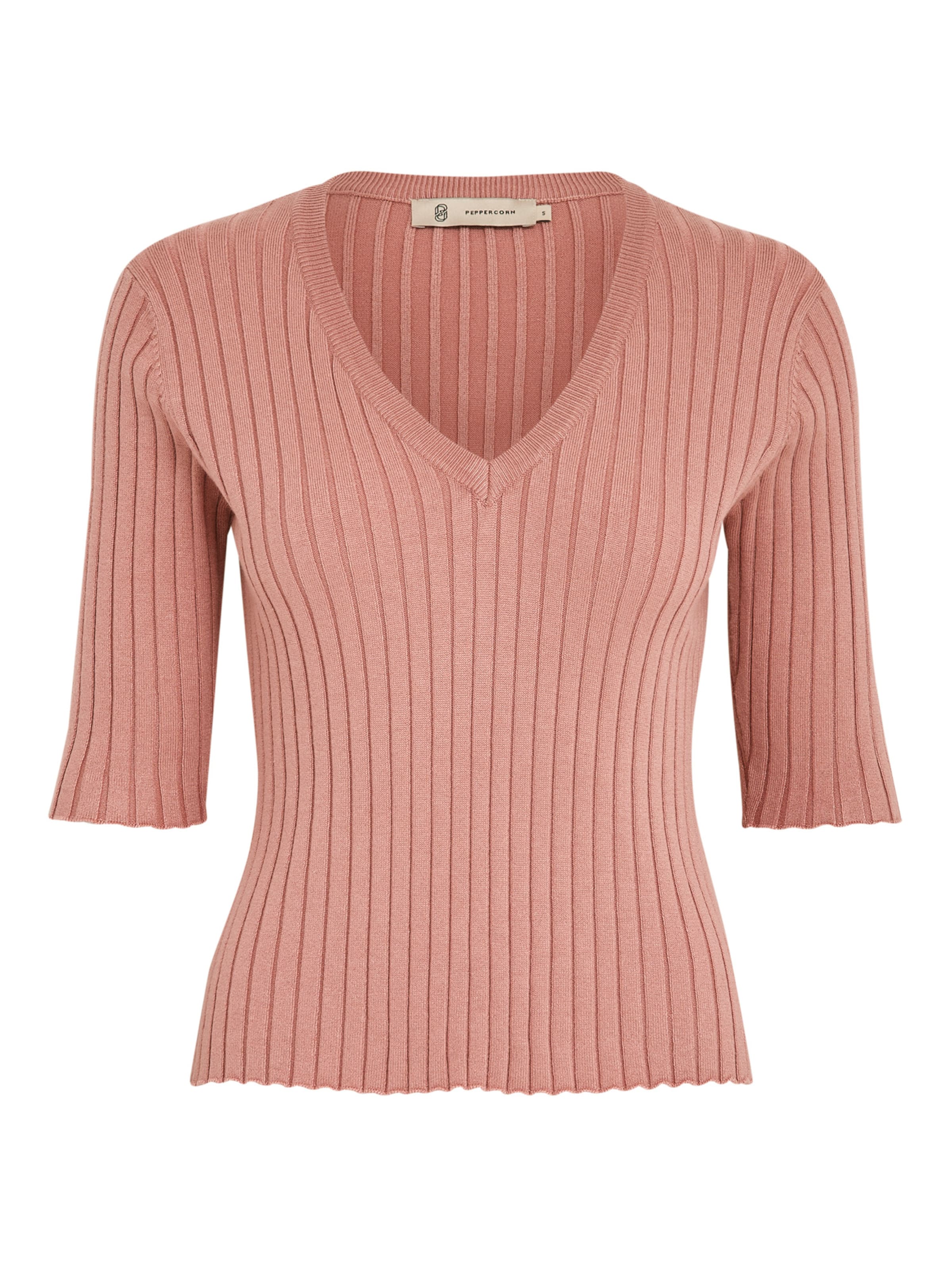 Peppercorn Sweter 'Tana' w kolorze różowy: przód