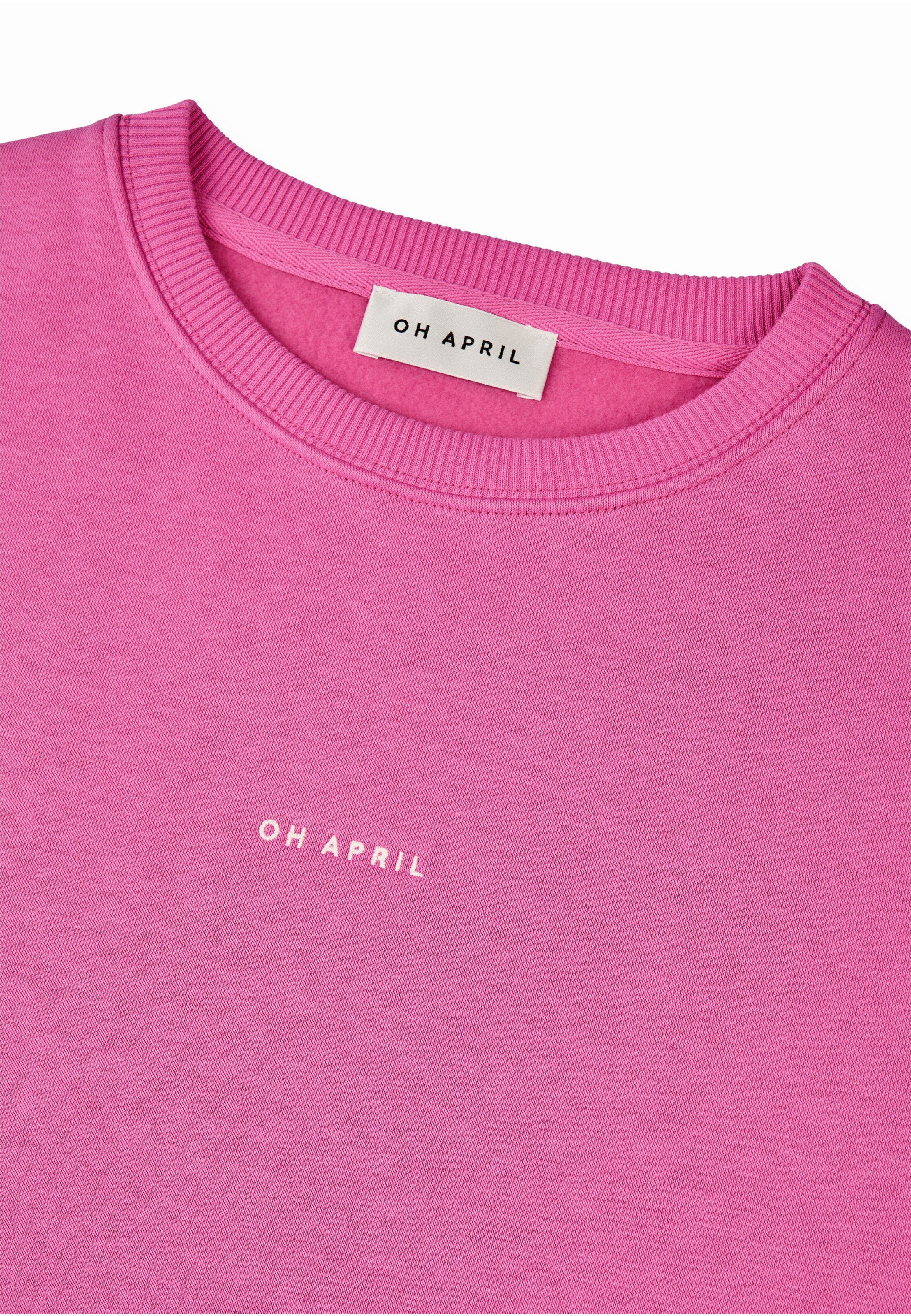Felpa di OH APRIL in rosa
