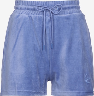 Karl Kani Regular Broek in Blauw: voorkant