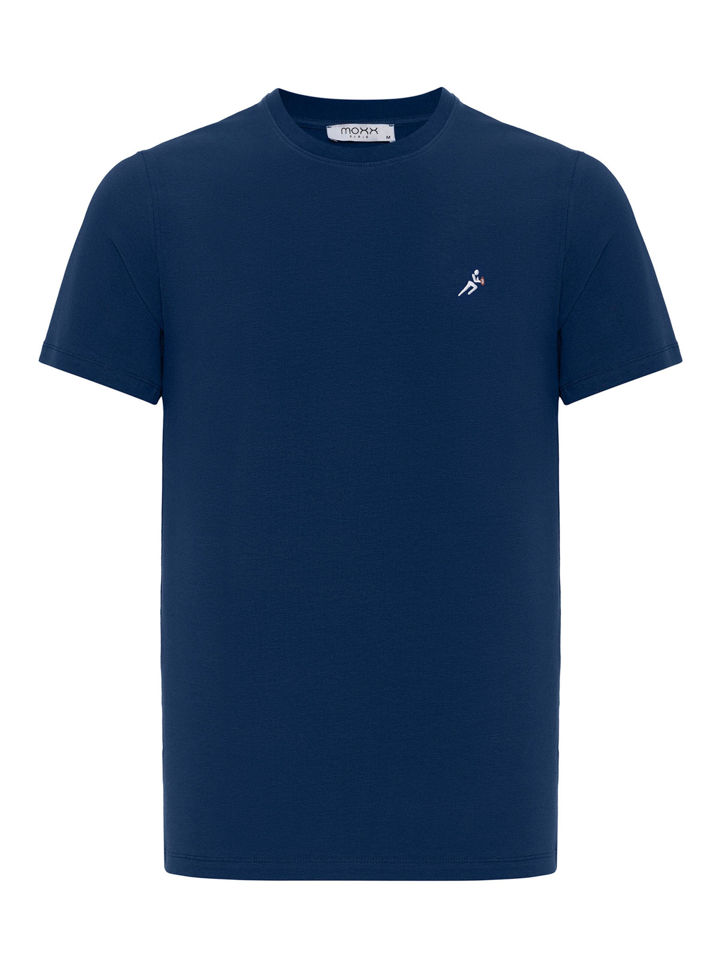 Moxx Paris Μπλουζάκι σε μπλε: μπροστά