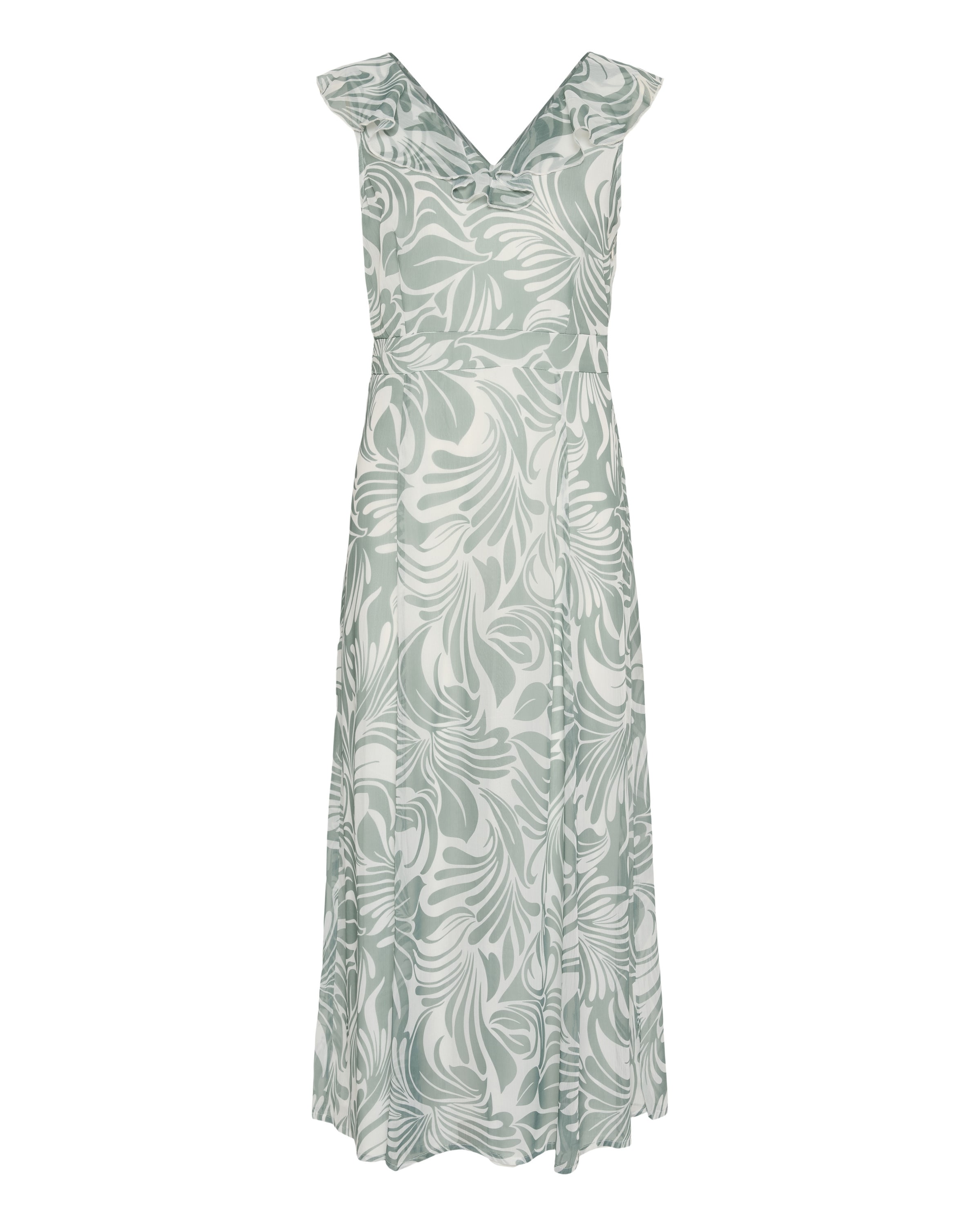 Kaffe Kleid 'KAElsa' in Grün: Vorderseite